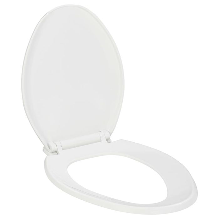 Soft-close Toilet Seat with Quick-release Design White