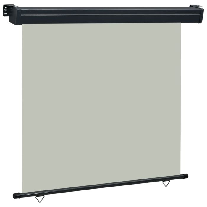 Balcony Side Awning 160x250 cm Grey