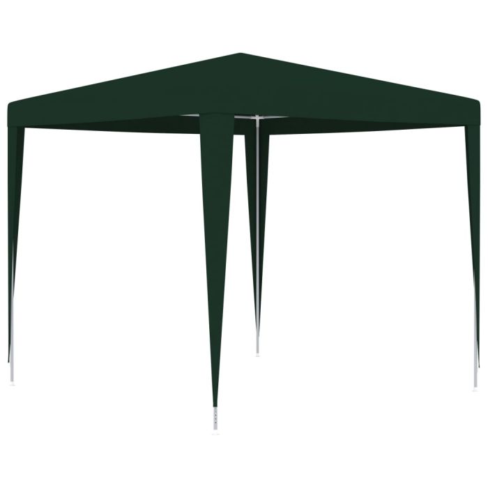 Professional Party Tent 2.5x2.5 m Green 90 g/m2