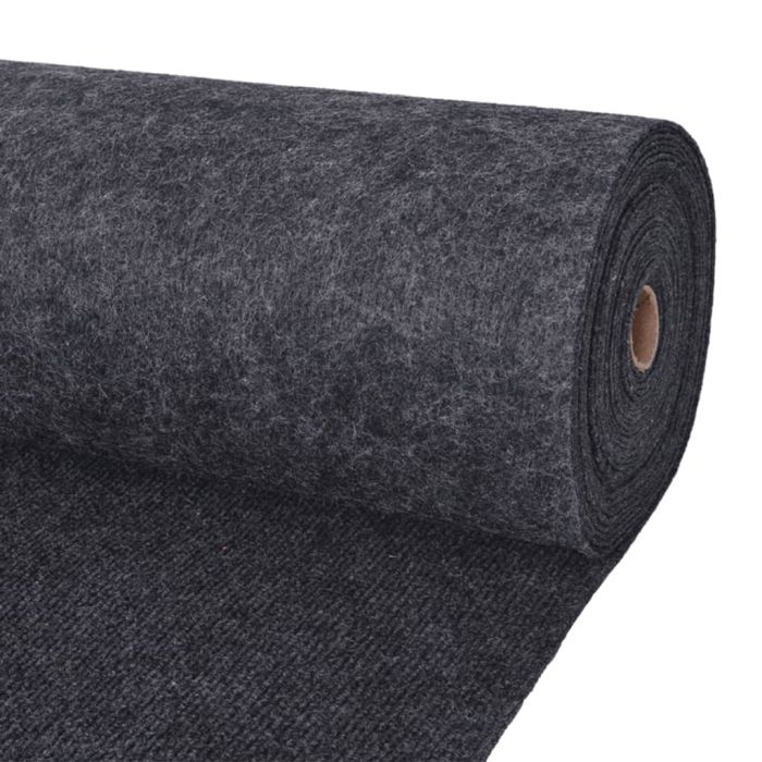 Exhibition Carpet Rib 1.2x20 m Anthracite
