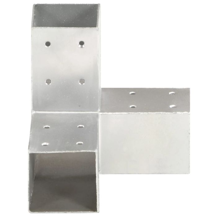 Post Connector Y Shape Galvanised Metal 71x71 mm