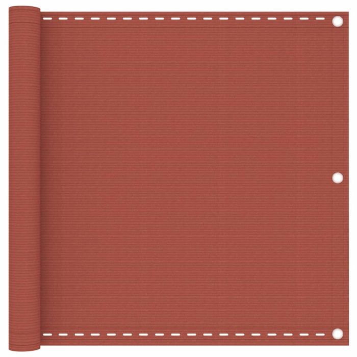 Balcony Screen Terracotta 90x300 cm HDPE