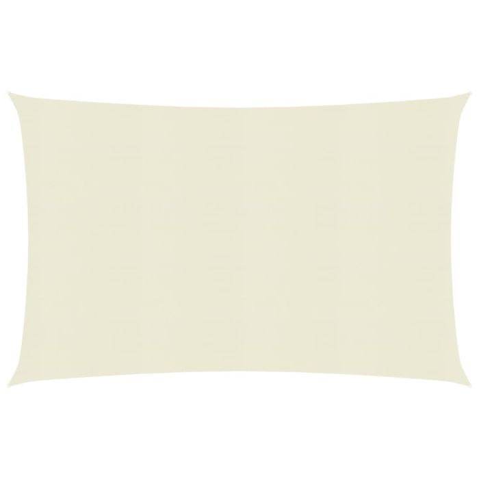 Sunshade Sail 160 g/m2 Cream 3x6 m HDPE