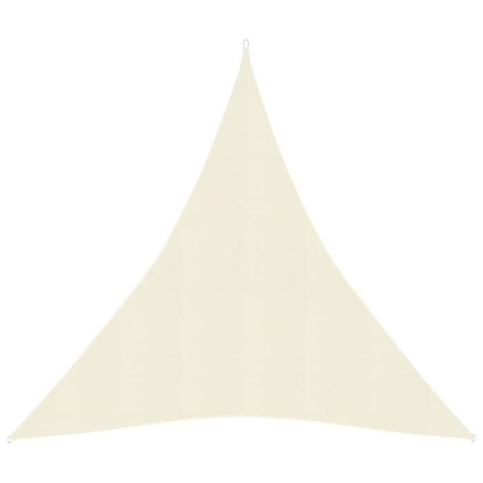 Sunshade Sail 160 g/m2 Cream 5x6x6 m HDPE