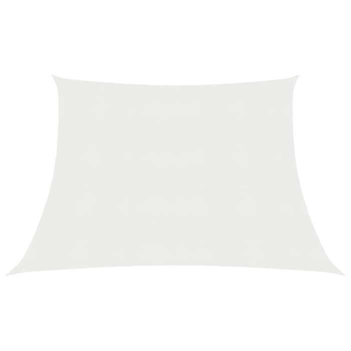 Sunshade Sail 160 g/m2 White 3/4x3 m HDPE
