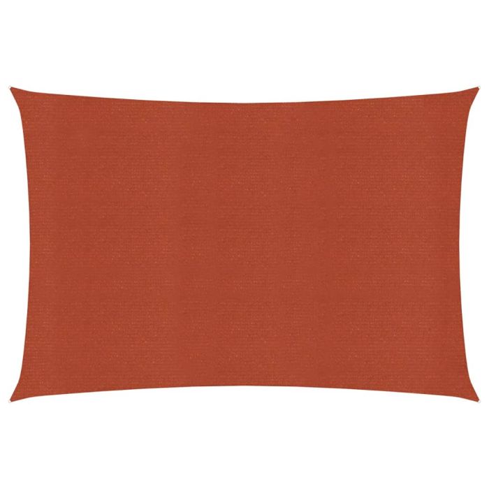 Sunshade Sail 160 g/Terracotta 2.5x4.5 m