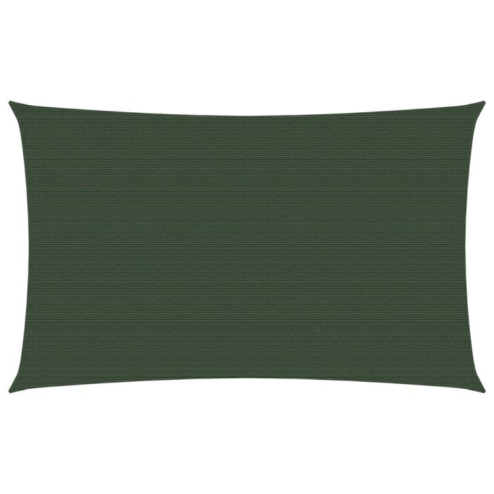 Sunshade Sail 160 g/ma2 Dark Green 3x6 m