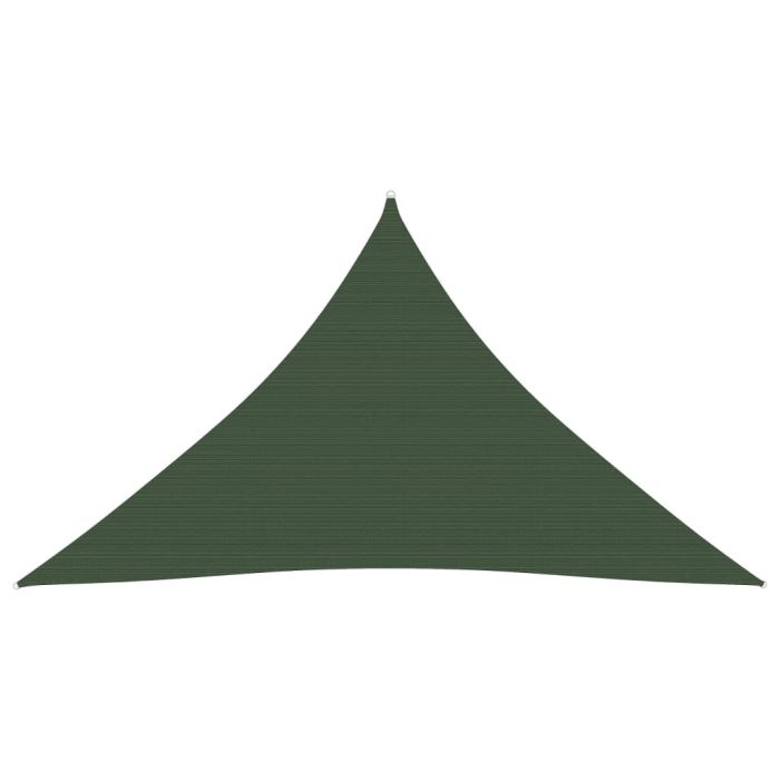 Sunshade Sail 160 g/m2 Dark Green 3.5x3.5x4.9 m HDPE