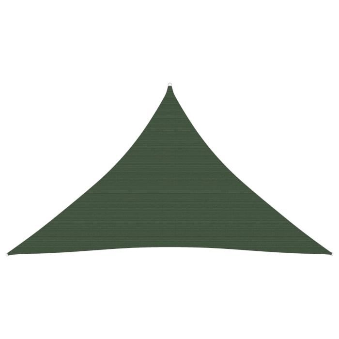 Sunshade Sail 160 g/m2 Dark Green 4x4x5.8 m HDPE