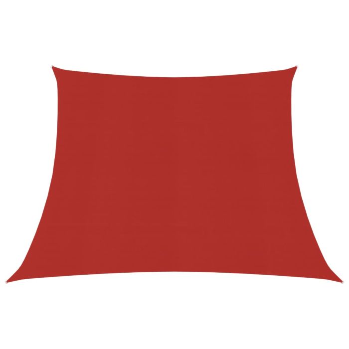 Sunshade Sail 160 g/m2 Red 4/5x4 m HDPE