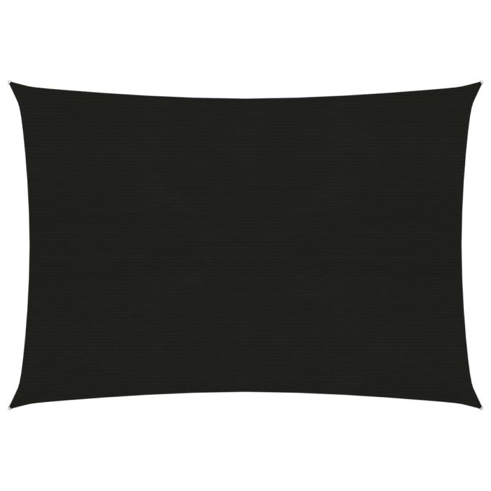 Sunshade Sail 160 g/Black 3.5x5 m