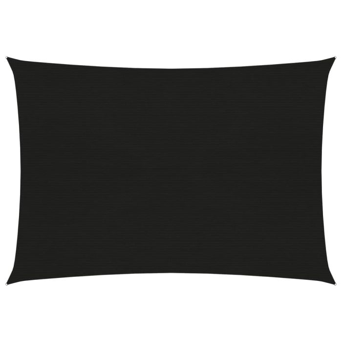 Sunshade Sail 160 g/Black 4x5 m