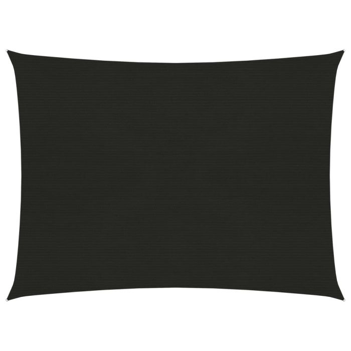 Sunshade Sail 160 g/Black 6x7 m
