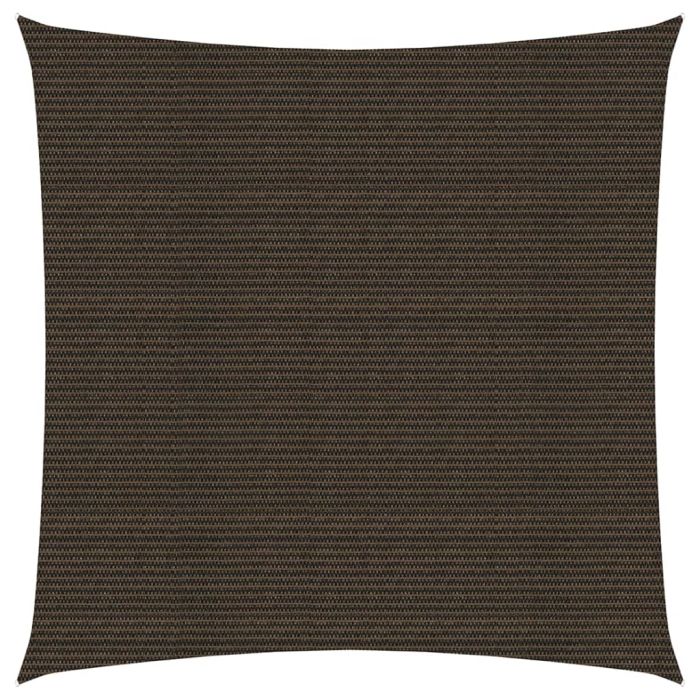 Sunshade Sail 160 g/Brown 7x7 m