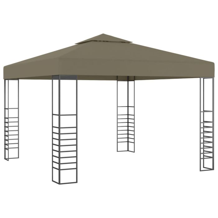 Garden Marquee 3x3 m Taupe 180 g/m2