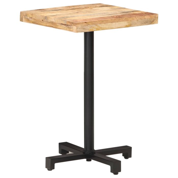 LUAFORD Bistro Table Square 50x50x75 cm Rough Wooden