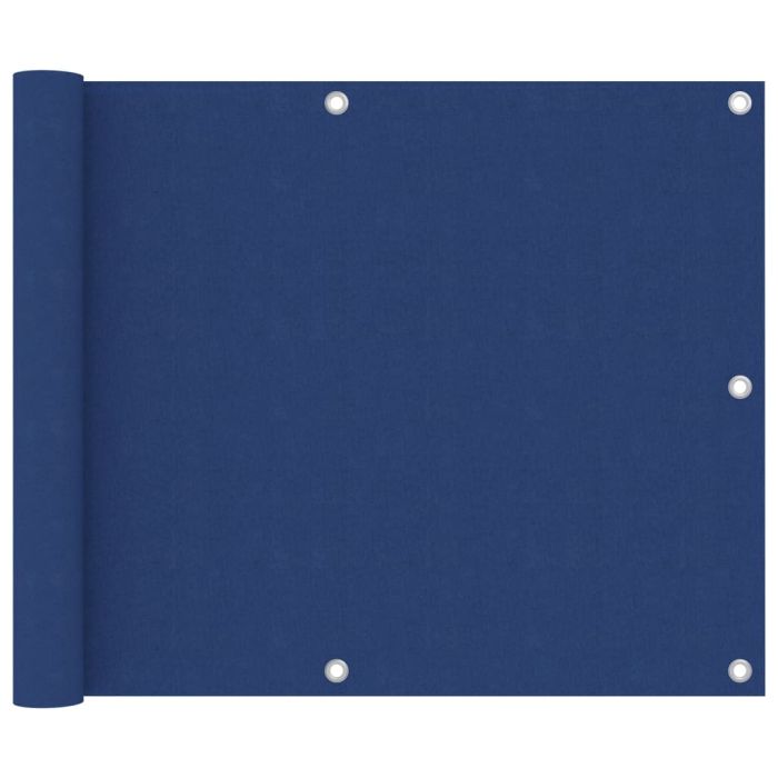 Balcony Screen Blue 75x300 cm Oxford Fabric