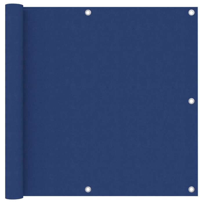 Balcony Screen Blue 90x600 cm Oxford Fabric