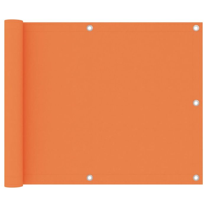 Balcony Screen Orange 75x500 cm Oxford Fabric
