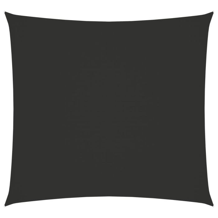 Sunshade Sail Oxford Fabric Square 6x6 m Anthracite