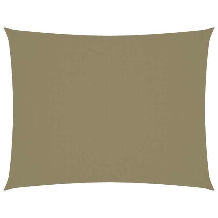 Sunshade Sail Oxford Fabric Rectangular 2.5x4 m Beige