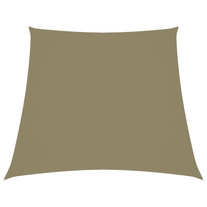 Sunshade Sail Oxford Fabric Trapezium 2/4x3 m Beige