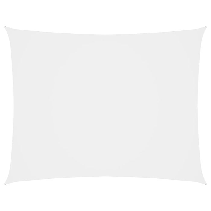Sunshade Sail Oxford Fabric Rectangular 2.5x4.5 m White