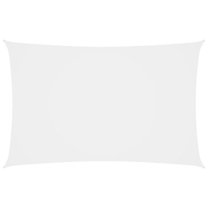 Sunshade Sail Oxford Fabric Rectangular 4x7 m White