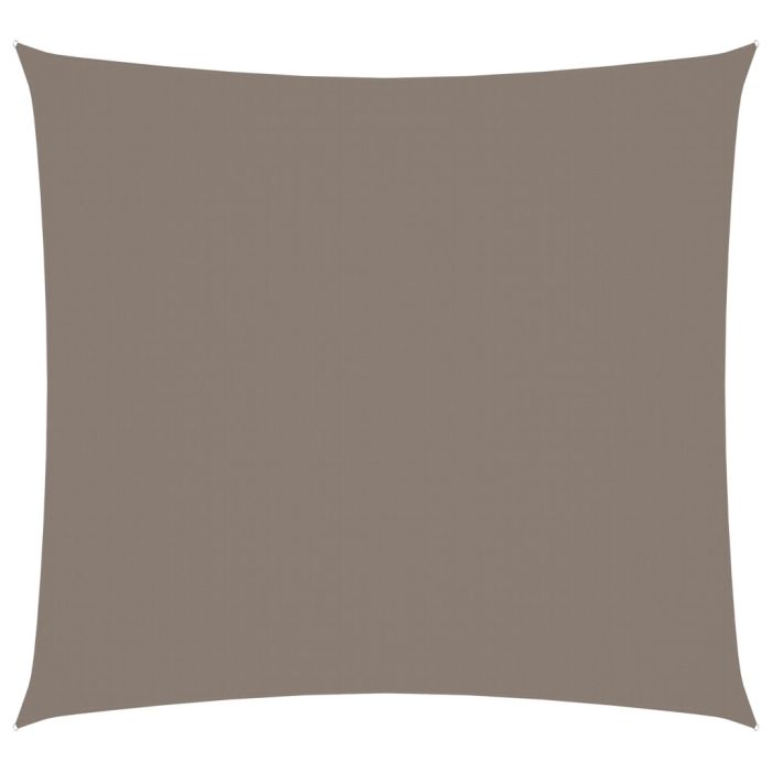 Sunshade Sail Oxford Fabric Square 7x7 m Taupe