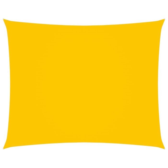 Sunshade Sail Oxford Fabric Rectangular 2.5x4 m Yellow