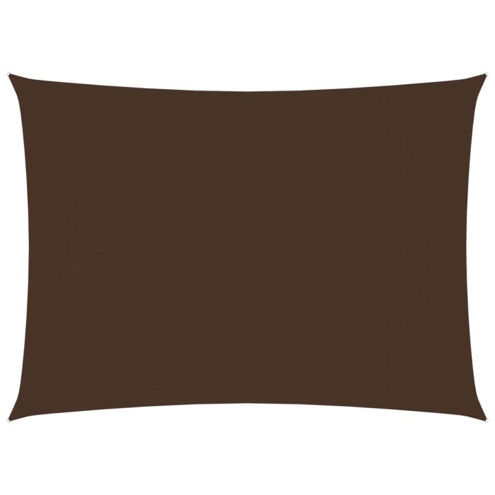 Sunshade Sail Oxford Fabric Rectangular 2x3.5 m Brown