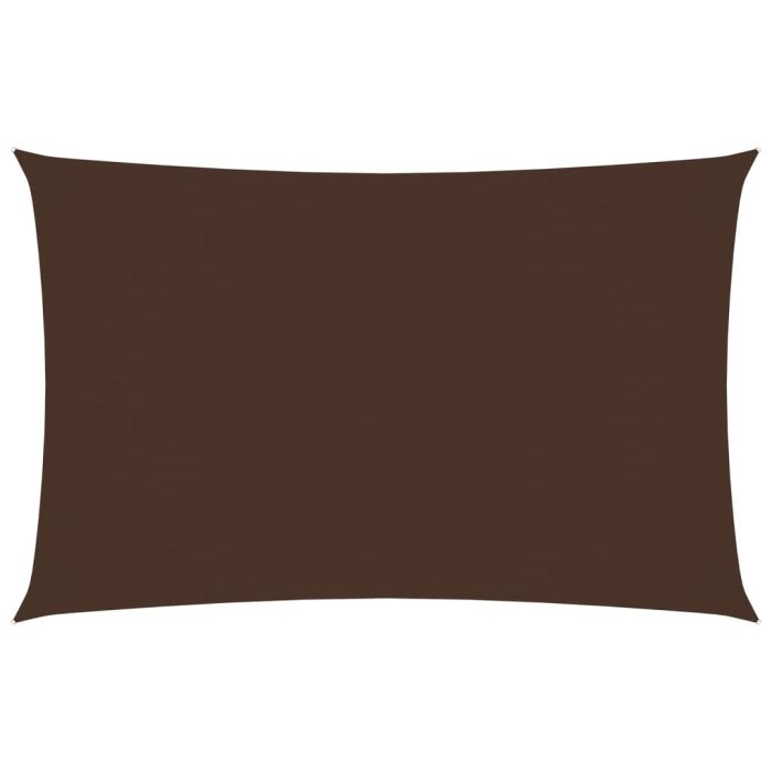 Sunshade Sail Oxford Fabric Rectangular 2.5x5 m Brown