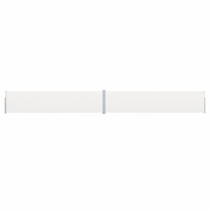 Patio Retractable Side Awning 170x1200 cm Cream