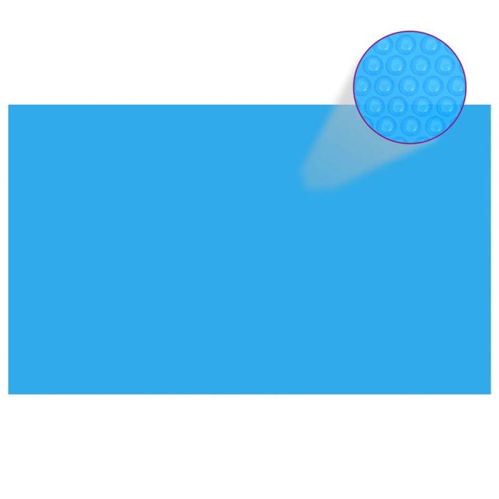 Rectangular Pool Cover 500x300 cm PE Blue