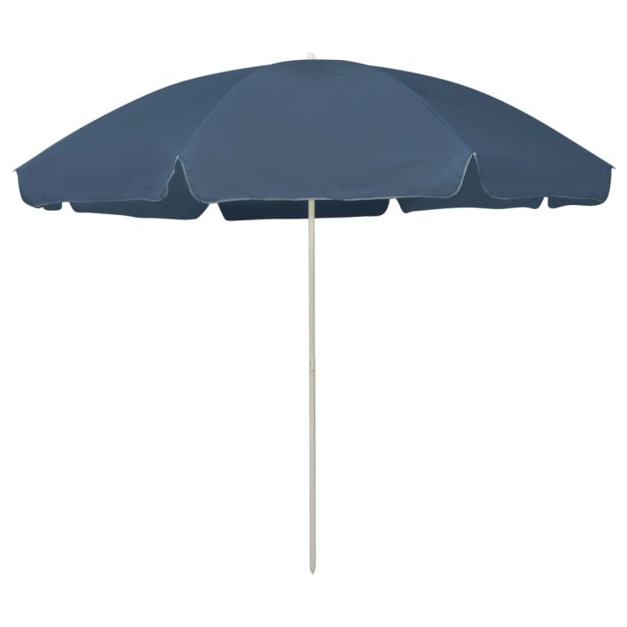 Beach Umbrella Blue 300 cm