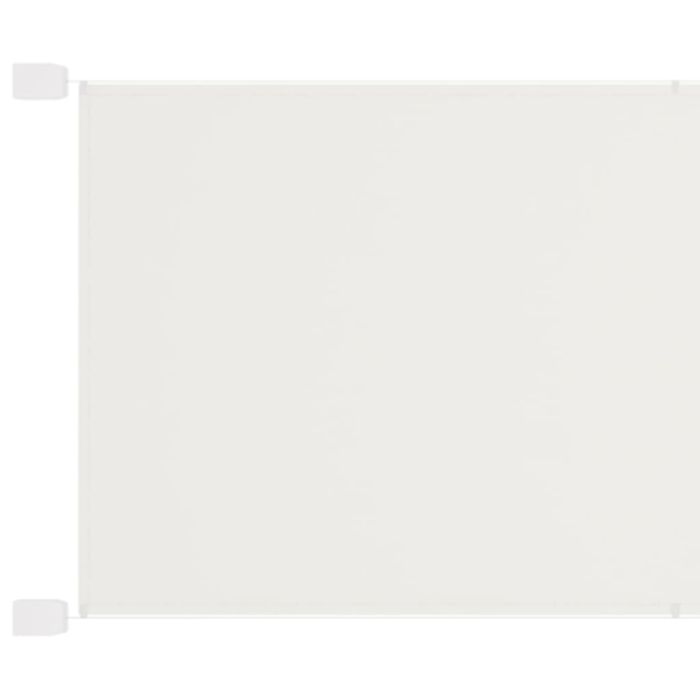 Vertical Awning White 100x1000 cm Oxford Fabric
