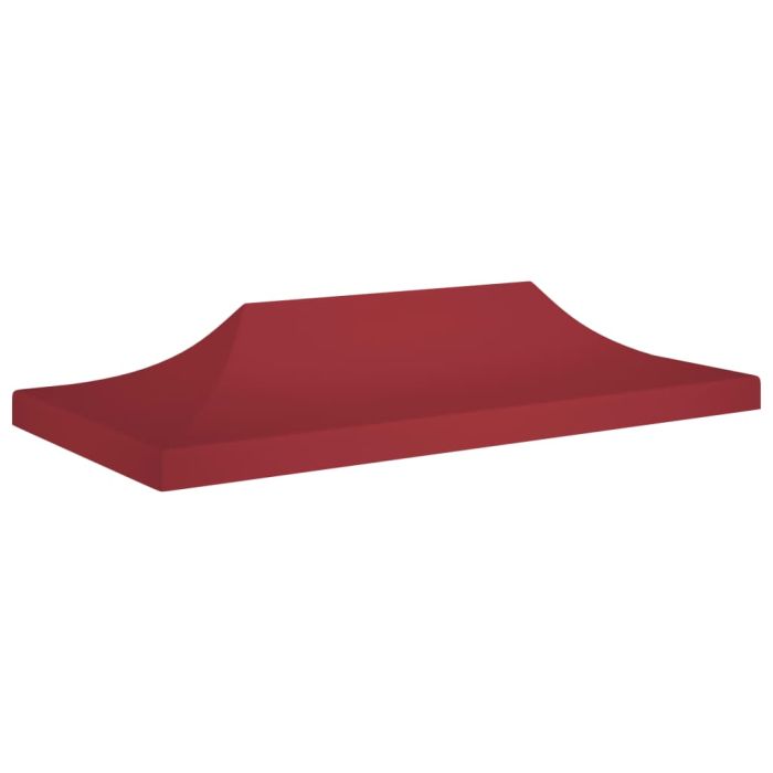 Party Tent Roof 6x3 m Burgundy 270 g/m2