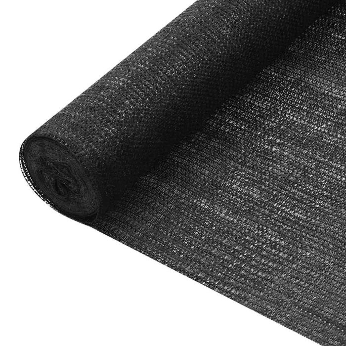 Privacy Net Black 3.6x50 m HDPE 75 g/m2