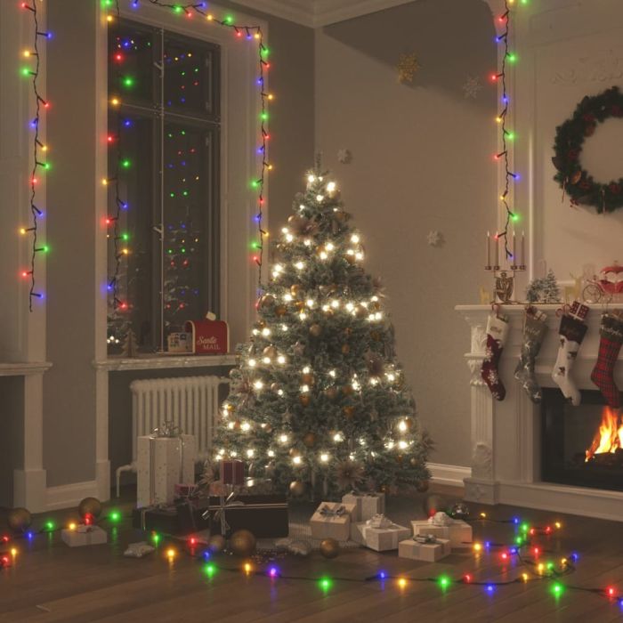 Light String with 400 LEDs - Multicolour 40m 8 Light Effects