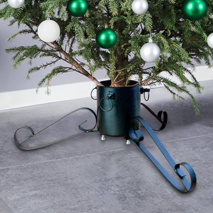 HIVREL Christmas Tree Stand Green 58x58x21 cm