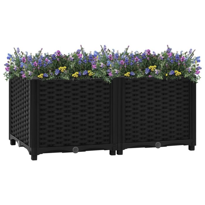Raised Bed 80x40x38 cm Polypropylene
