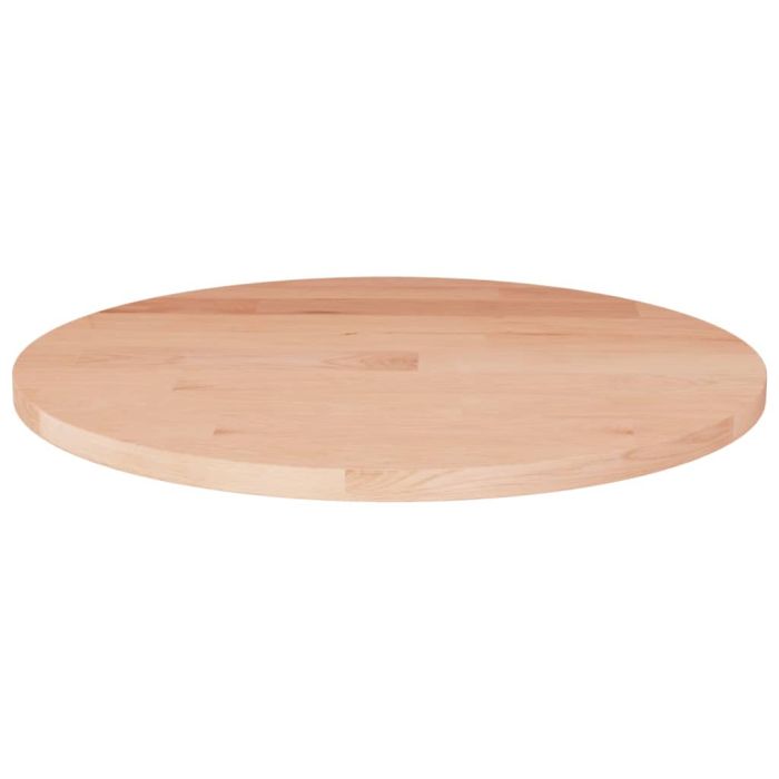 Round Table Top ??30x1.5 cm Solid Wood Oak