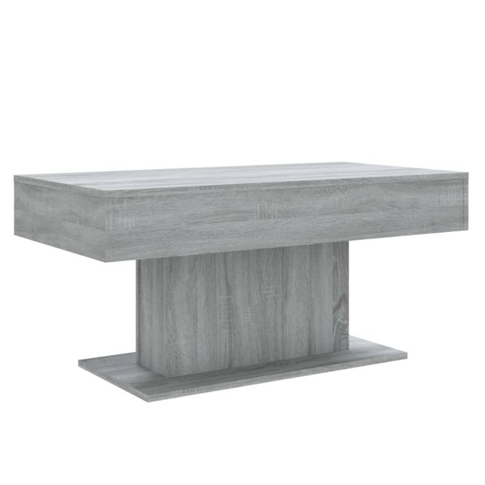 Coffee Table Grey Sonoma 96x50x45 cm Engineered Wood