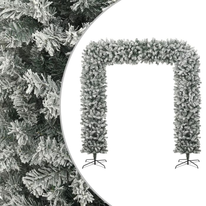 Faune Christmas Tree Arch Flocked Snow 240cm