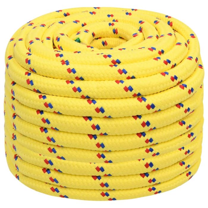 Boat Rope Yellow 20 mm 100 m Polypropylene