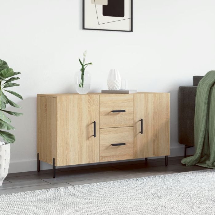 Sideboard Sonoma Oak 100x36x60cm Engineered Wood