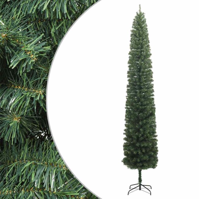 NIVRO Slim Christmas Tree with Stand 270 cm PVC