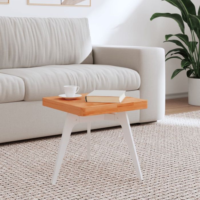 Table Top 40x40x4 cm Square Solid Wood Beech