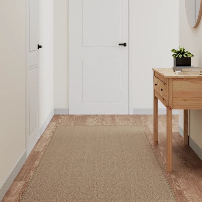 Carpet Runner Sisal Look Sand 80x150 cm