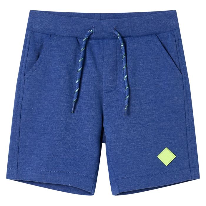 Kids' Shorts with Drawstring Blue Melange 140